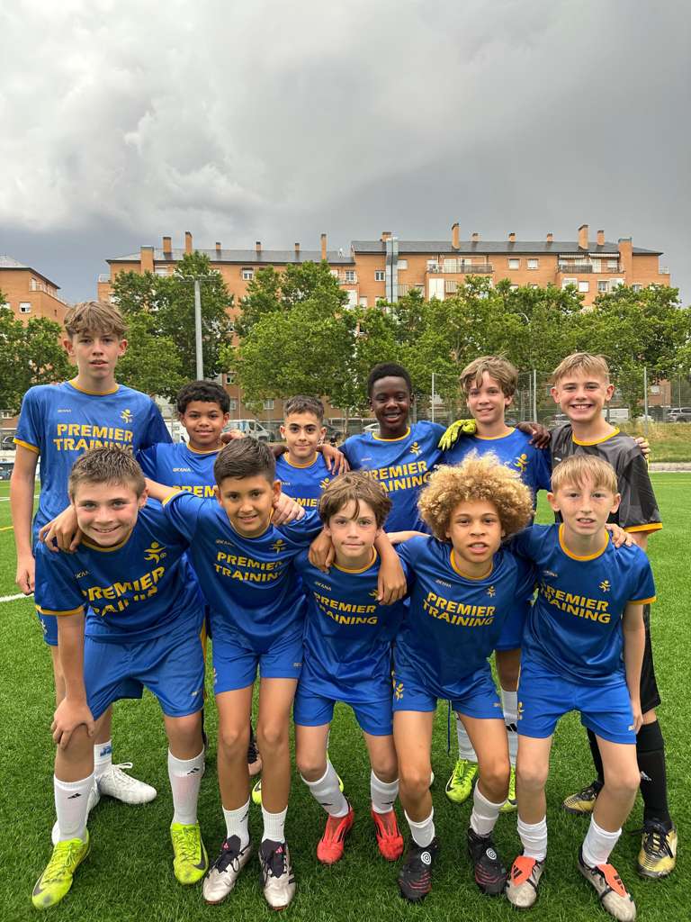 Premier Training team in Madrid