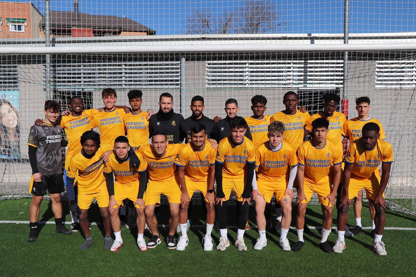 Premier Training squad team photo